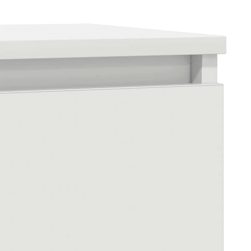 vidaXL Aparador 29,5x34x76 cm derivados de madeira branco