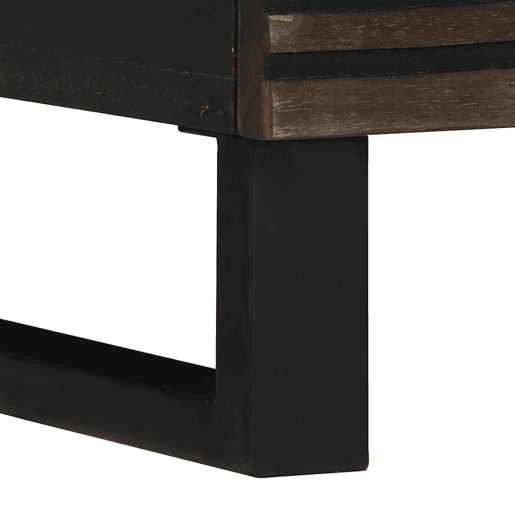 Mesa De Cabeceira - Mesinha De Cabeceira com gaveta Nogueira 40 x 33 x 46 cm