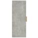 Armario de pared Cuby tirador con estantes 35 Armario de pared Cuby tirador con estantes 35 Gris