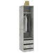 Armario auxiliar Arco cajones + barra para colgar x 50 Armario auxiliar Arco cajones + barra para colgar x 50 Gris