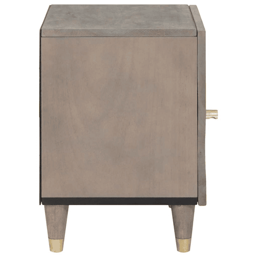 Mesa De Cabeceira - Mesinha De Cabeceira Cinzeto 40 x 33 x 46 cm