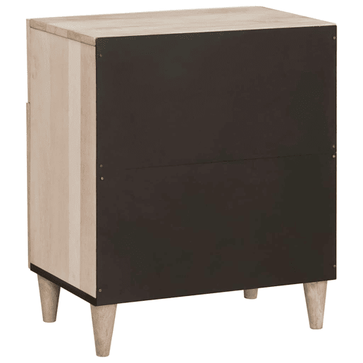 Mesa De Cabeceira - Mesinha De Cabeceira com gaveta com porta Bege 50 x 33 x 60 cm