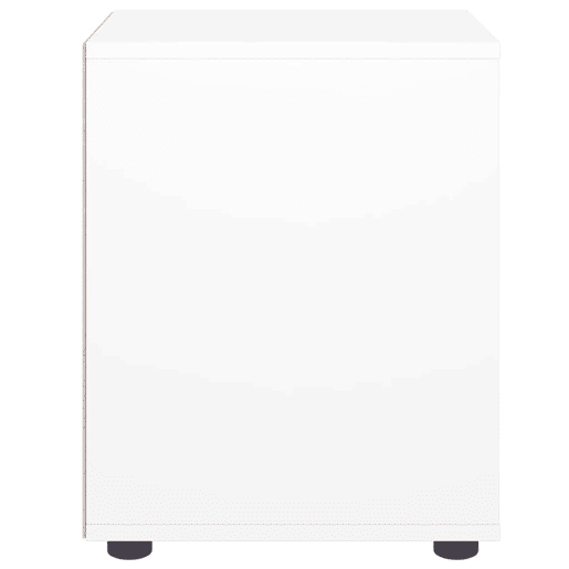 Mesa De Cabeceira - Mesinha De Cabeceira derivados de madeira branco 45x40x50cm