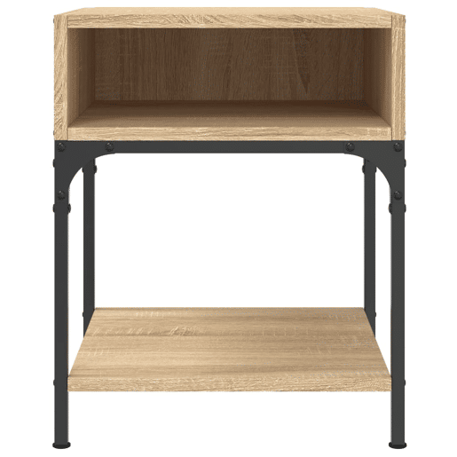 Mesa De Cabeceira - Mesinha De Cabeceira 40x41x50 cm derivados madeira carvalho sonoma