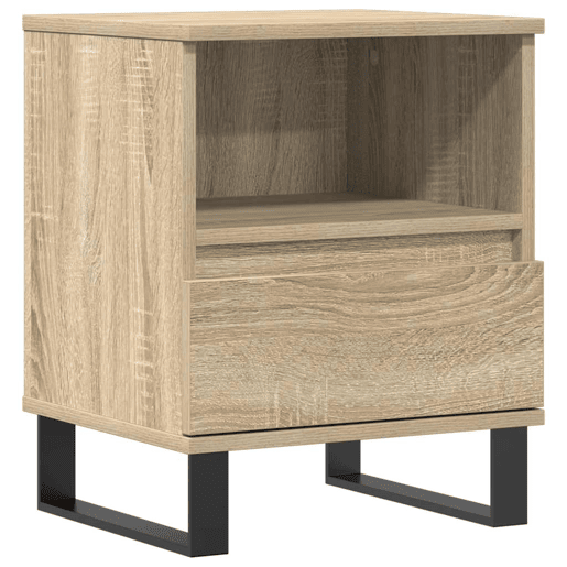 Mesa De Cabeceira - Mesinha De Cabeceira 40x35x50 cm derivados madeira carvalho sonoma