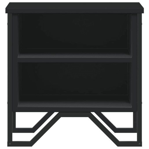 Mesa De Cabeceira - Mesinha De Cabeceira 40x30x40 cm contraplacado preto