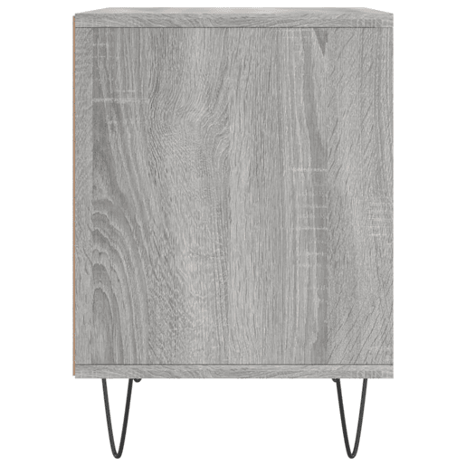 Mesa De Cabeceira - Mesinha De Cabeceira 40x35x50 cm derivados de madeira cinza sonoma