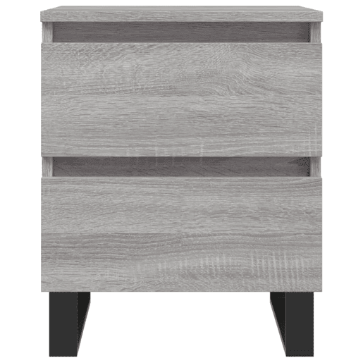 Mesa De Cabeceira - Mesinha De Cabeceira 40x35x50 cm derivados de madeira cinza sonoma