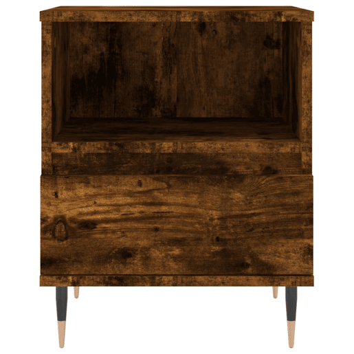 Mesa De Cabeceira - Mesinha De Cabeceira 40x35x50 cm derivados madeira carvalho fumado