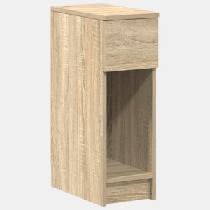 Mesa De Cabeceira - Mesinha De Cabeceira com gaveta 20x36x60 cm carvalho sonoma