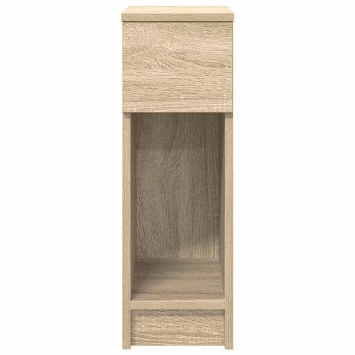 Mesa De Cabeceira - Mesinha De Cabeceira com gaveta 20x36x60 cm carvalho sonoma