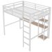 Cama alta para niños 144x204 Cama alta para niños 144x204 Blanco