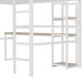 Cama alta para niños 144x204 Cama alta para niños 144x204 Blanco