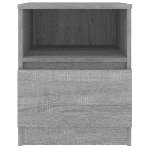 Mesa De Cabeceira - Mesinha De Cabeceira 40x40x50 cm derivados de madeira cinzento sonoma