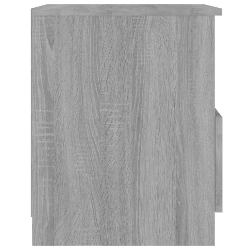 Mesa De Cabeceira - Mesinha De Cabeceira 40x40x50 cm derivados de madeira cinzento sonoma