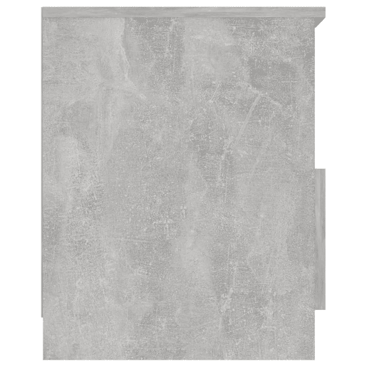 Mesa De Cabeceira - Mesinha De Cabeceira 40x40x50cm derivados de madeira cinza cimento