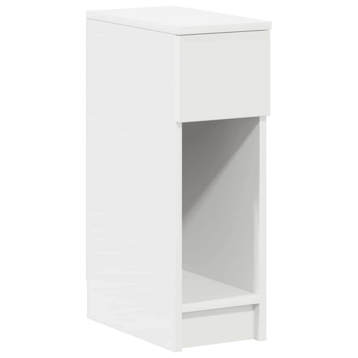 Mesa De Cabeceira - Mesinha De Cabeceira com gaveta 20x36x60 cm branco
