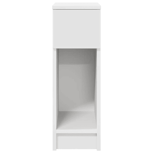 Mesa De Cabeceira - Mesinha De Cabeceira com gaveta 20x36x60 cm branco