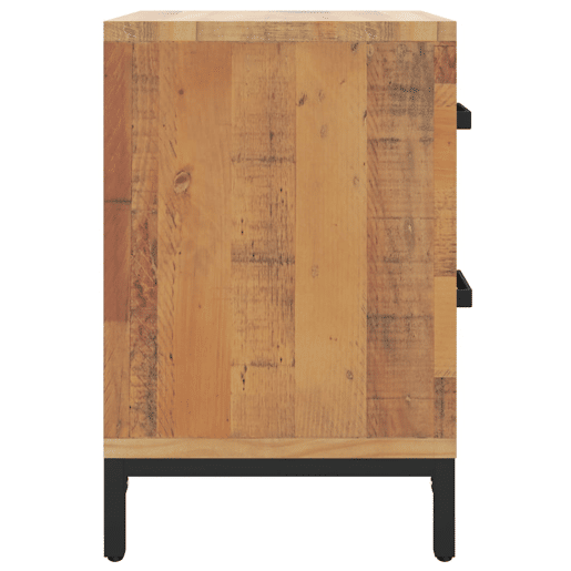 Mesa De Cabeceira - Mesinha De Cabeceira 36x30x45 cm pinho maciço castanho Mesa De Cabeceira - Mesinha De Cabeceira 36x30x45 cm pinho maciço castanho