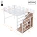 Cama alta para niños 144x254 Cama alta para niños 144x254 Blanco