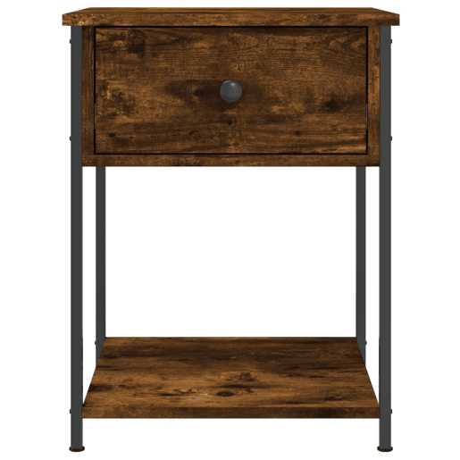 Mesa De Cabeceira - Mesinha De Cabeceira 44x45x58 cm derivados madeira carvalho fumado