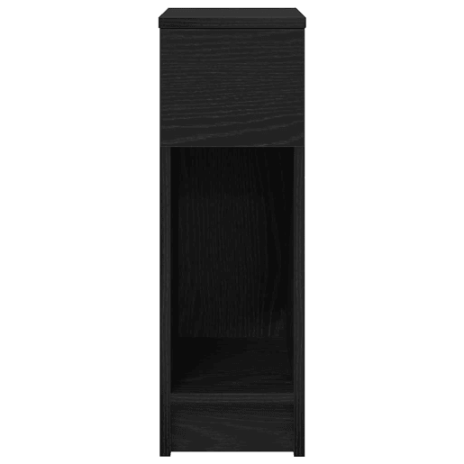 Mesa De Cabeceira - Mesinha De Cabeceira com gaveta 20x36x60 cm carvalho preto