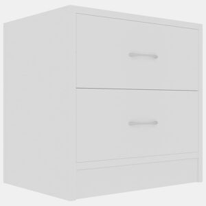 Mesa De Cabeceira - Mesinha De Cabeceira 40x30x40 cm derivados de madeira branco