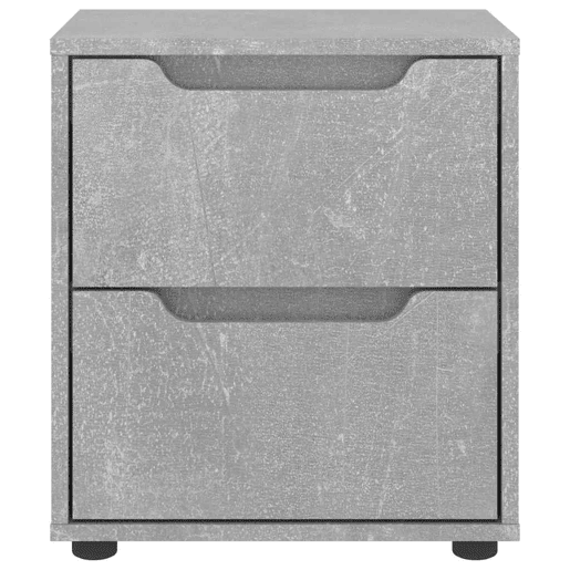 Mesa De Cabeceira - Mesinha De Cabeceira concreto cinzento 45x40x50cm