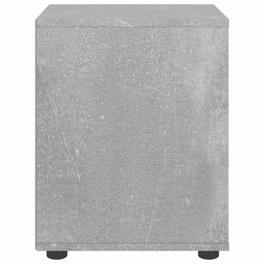 Mesa De Cabeceira - Mesinha De Cabeceira concreto cinzento 45x40x50cm
