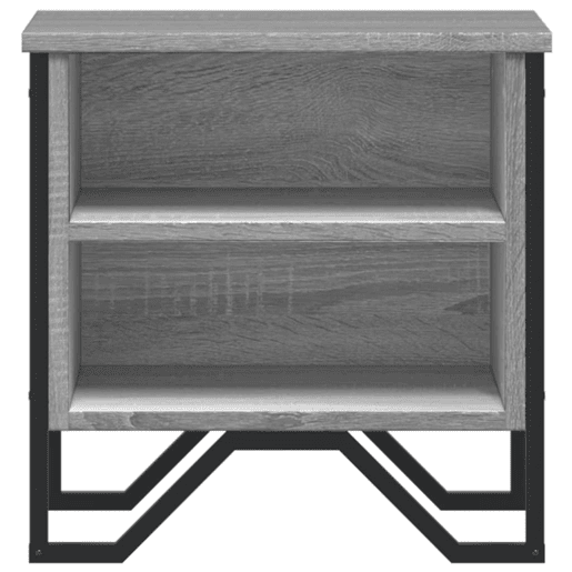 Mesa De Cabeceira - Mesinha De Cabeceira 40x30x40 cm derivados de madeira cinzento sonoma