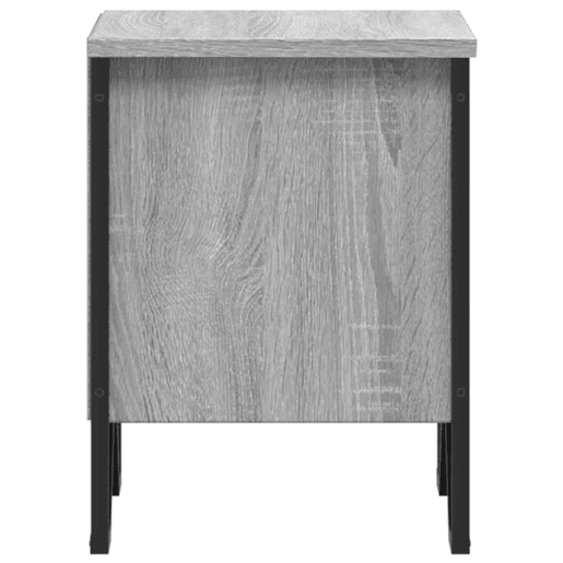 Mesa De Cabeceira - Mesinha De Cabeceira 40x30x40 cm derivados de madeira cinzento sonoma