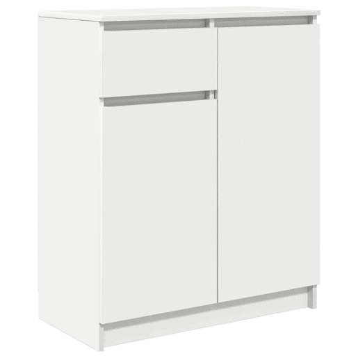 vidaXL Aparador c gaveta 71x35x84 cm derivados de madeira branco