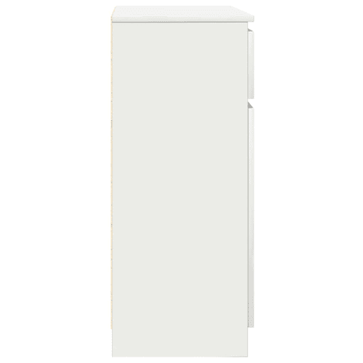 vidaXL Aparador c gaveta 71x35x84 cm derivados de madeira branco