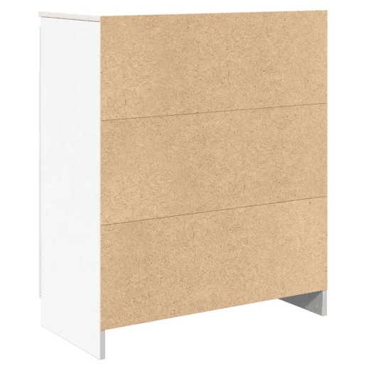 vidaXL Aparador c gaveta 71x35x84 cm derivados de madeira branco