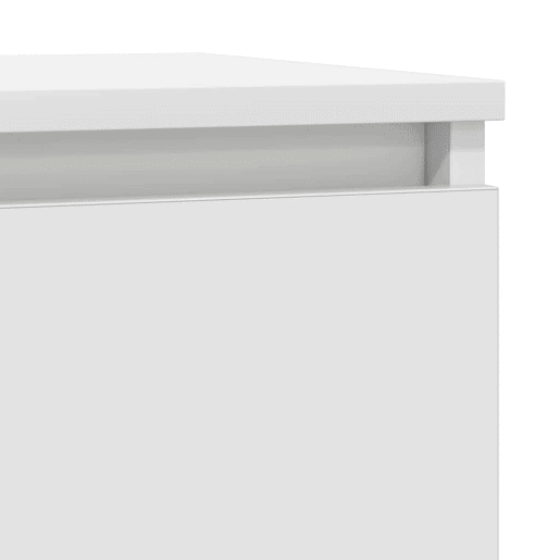vidaXL Aparador c gaveta 71x35x84 cm derivados de madeira branco