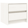 Mesa De Cabeceira - Mesinha De Cabeceira 40x31x35,5 cm madeira de pinho maciça branco