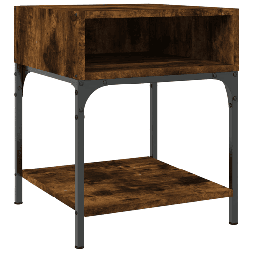 Mesa De Cabeceira - Mesinha De Cabeceira 40x41x50 cm derivados madeira carvalho fumado