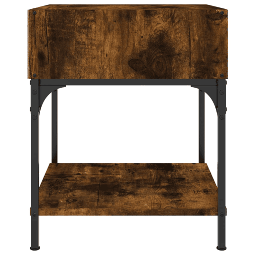 Mesa De Cabeceira - Mesinha De Cabeceira 40x41x50 cm derivados madeira carvalho fumado
