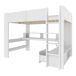 Cama alta para niño 153x218 Cama alta para niño 153x218 Blanco