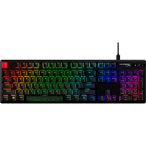 Teclado Gaming HyperX 639N3AA#ABE Preto