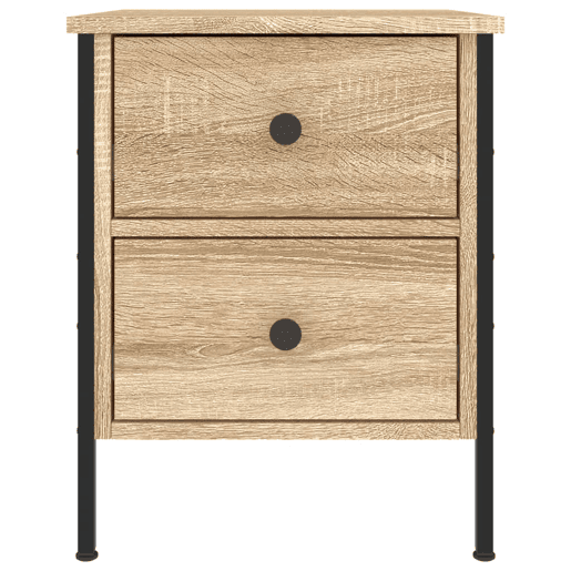 Mesa De Cabeceira - Mesinha De Cabeceira 40x42x50 cm derivados madeira carvalho sonoma