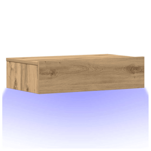 Mesa De Cabeceira - Mesinha De Cabeceira em carvalho artesanal 60x35 cm