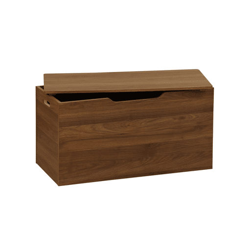 Cómoda com banco, cabeceira da cama, decoração em madeira de nogueira, Nepal, Madeira de nogueira, 80x40x40 cm