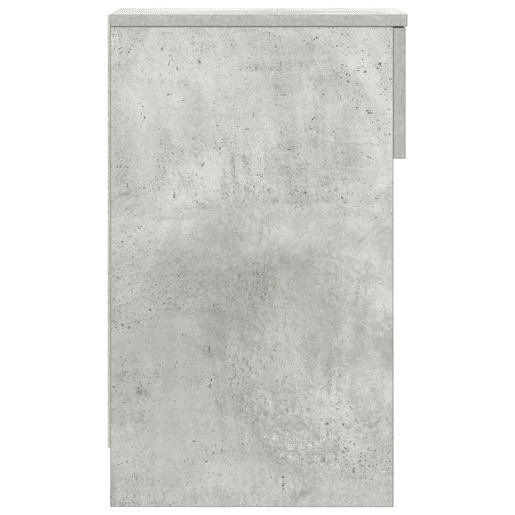 Mesa De Cabeceira - Mesinha De Cabeceira com gaveta 20x36x60 cm cinzento cimento