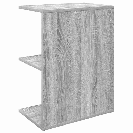 Mesa De Cabeceira - Mesinha De Cabeceira 46,5x29x61 cm derivados madeira cinzento sonoma