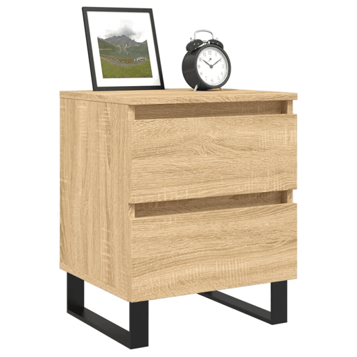 Mesa De Cabeceira - Mesinha De Cabeceira 40x35x50 cm derivados madeira carvalho sonoma