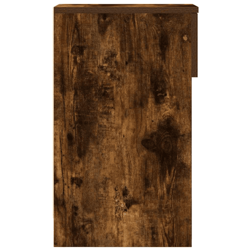 Mesa De Cabeceira - Mesinha De Cabeceira com gaveta 20x36x60 cm carvalho fumado