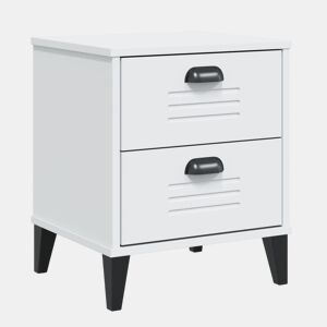 Mesa De Cabeceira - Mesinha De Cabeceira derivados de madeira branco