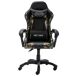 Silla de oficina Rocky altura regulable + cojines Silla de oficina Rocky altura regulable + cojines Negro
