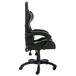Silla de oficina Rocky altura regulable + cojines Silla de oficina Rocky altura regulable + cojines Negro